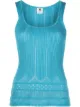 Image 1 of M Missoni jacquard knitted top