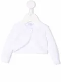 Siola long-sleeve knit cardigan - White