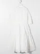 Image 2 of Brunello Cucinelli Kids gathered-detail cotton dress
