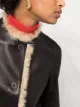 Marni single-breasted leather coat