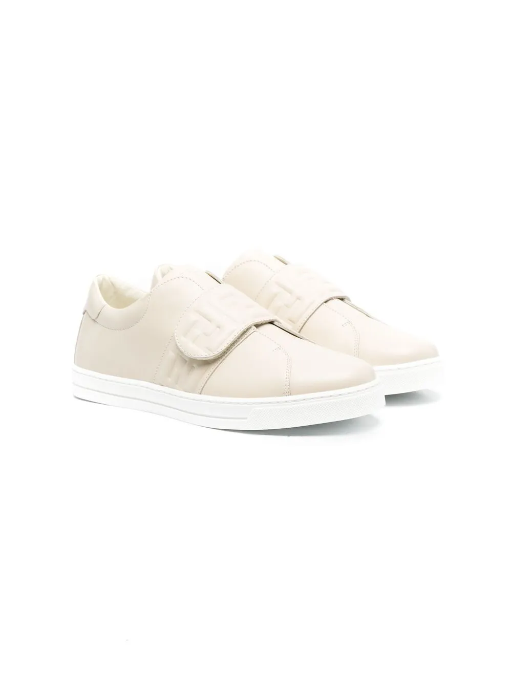 фото Fendi kids кроссовки с логотипом