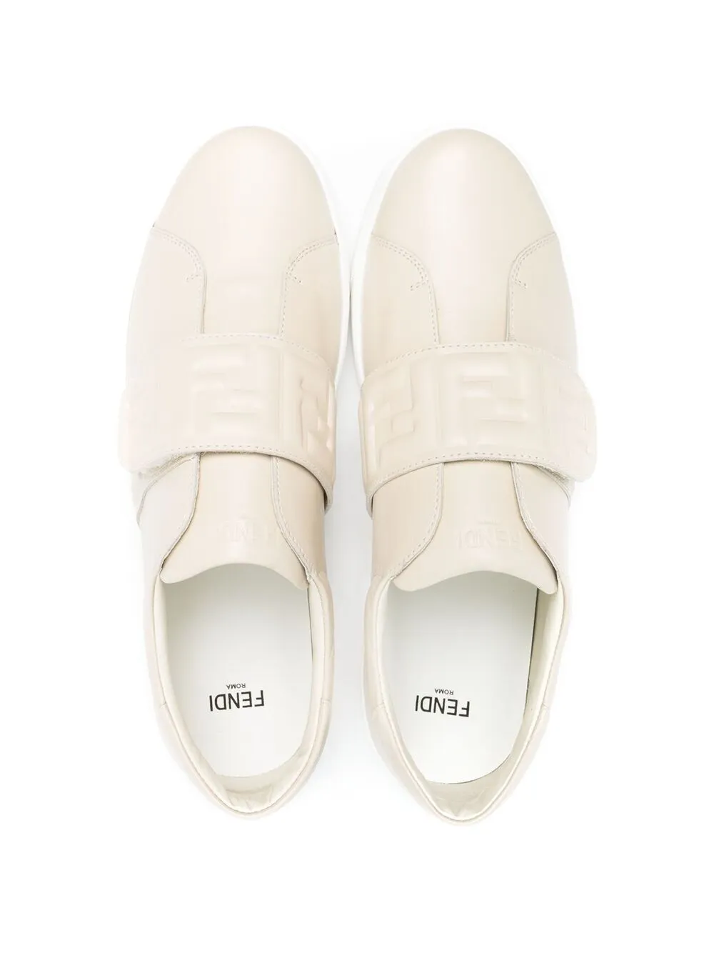 фото Fendi kids кроссовки с логотипом