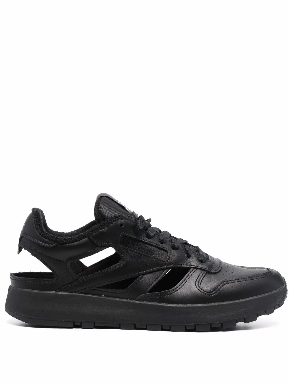 

Maison Margiela tenis con puntera tabi - Negro