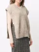 Maison Margiela chunky-knit poncho jumper