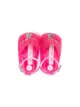 Miss Blumarine ruffle-strap logo-charm sandals