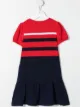Image 2 of Moschino Kids Teddy logo print T-shirt dress