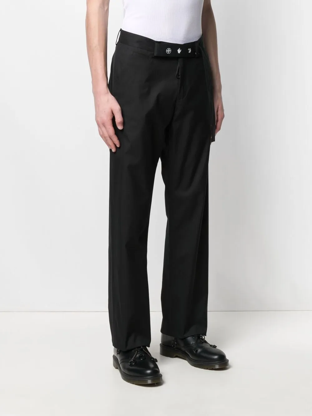 фото Off-white брюки с поясом