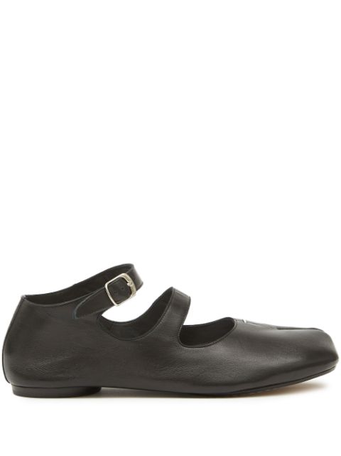 Maison Margiela Tabi leather ballerina shoes Women