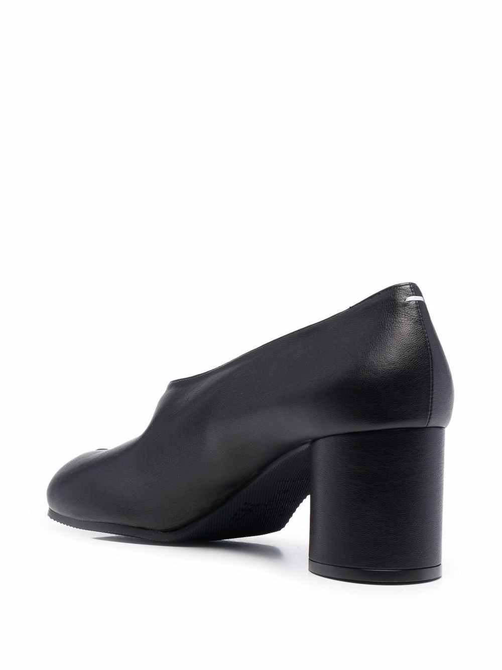 Shop Maison Margiela Tabi 60mm Decollete Pumps In Black