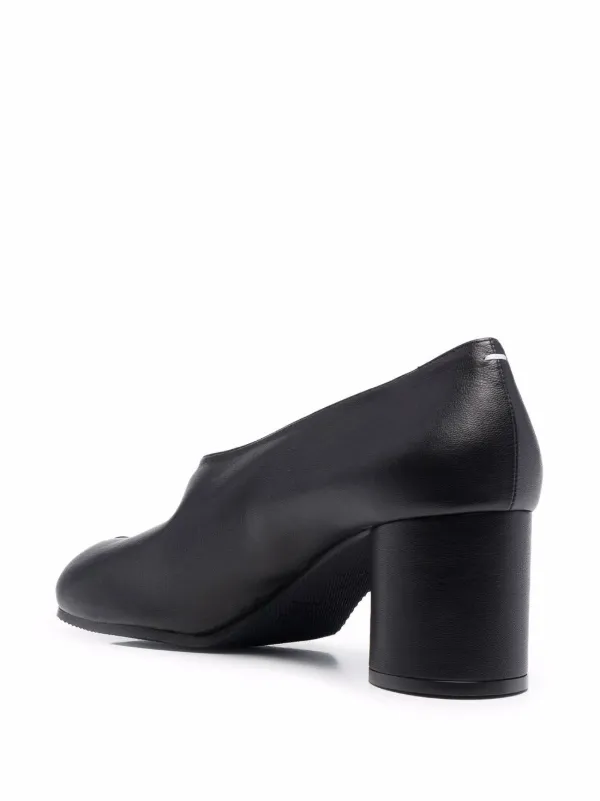 Maison Margiela Tabi 60mm Decollete Pumps | Black | FARFETCH