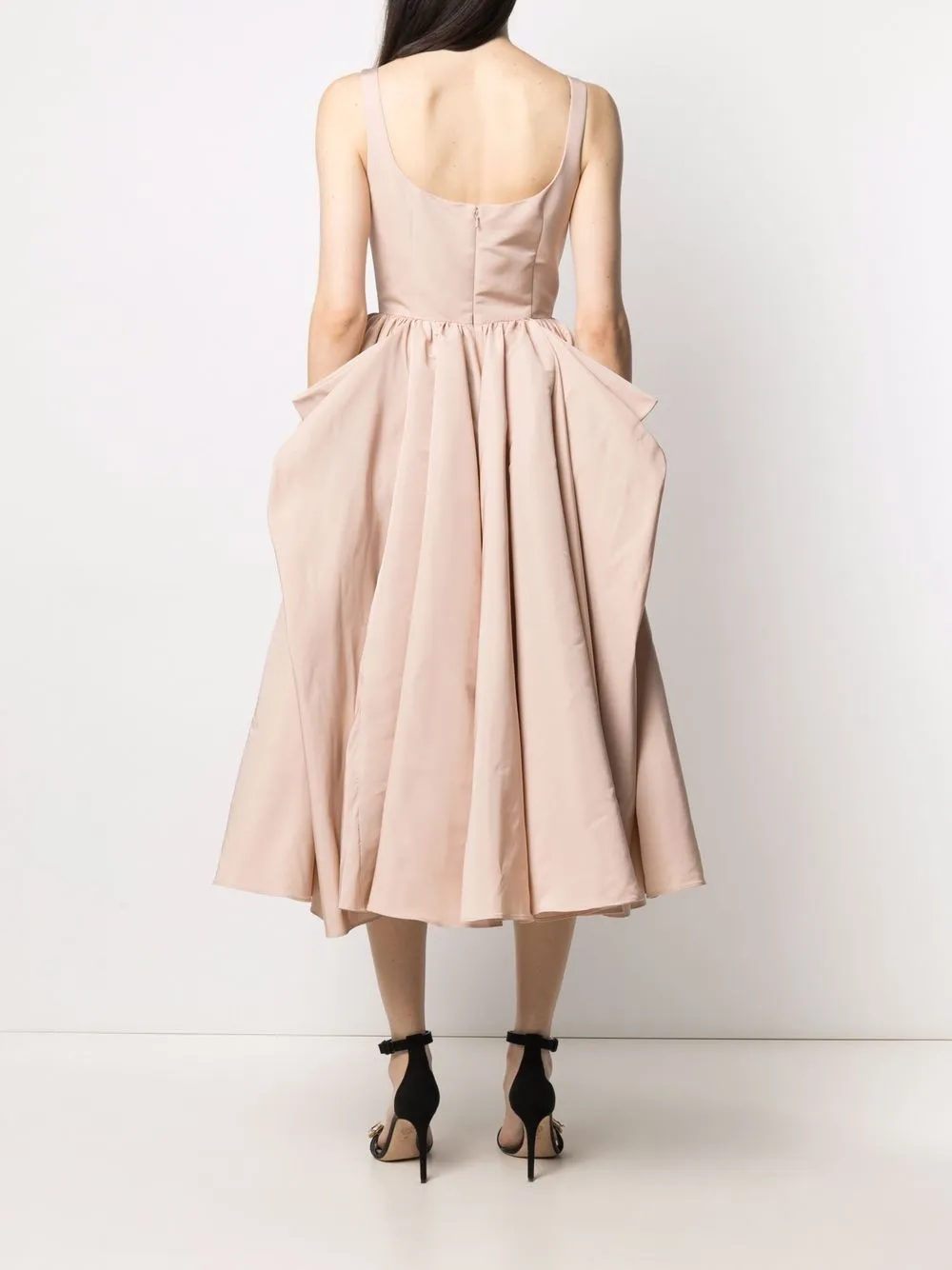фото Alexander mcqueen платье с драпировкой