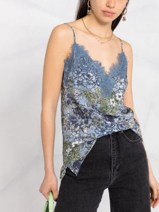 floral-print camisole展示图