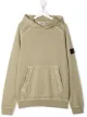 Image 1 of Stone Island Junior TEEN jersey pullover hoodie