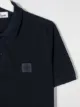 Stone Island Junior logo-appliqué polo shirt