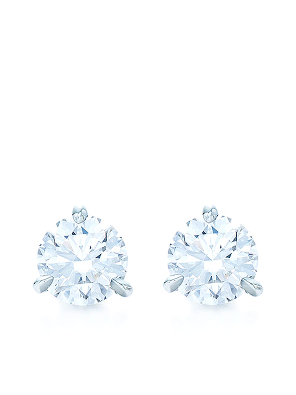 фото Kwiat round diamond stud earrings