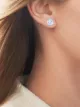 Image 2 of KWIAT round diamond stud earrings
