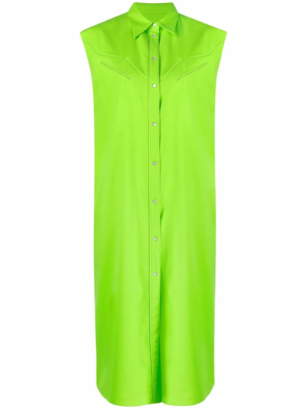 фото Mm6 maison margiela платье-трапеция без рукавов