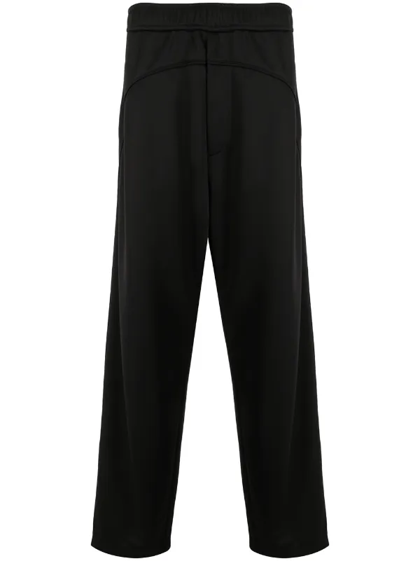 Shop Valentino wide-leg track pants 