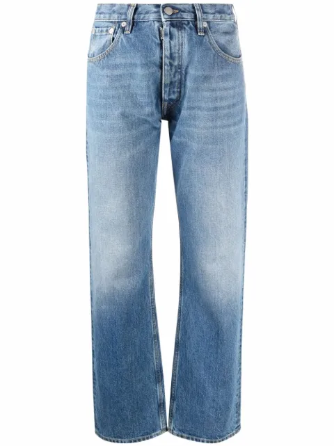 Maison Margiela Jeans dritti a vita media