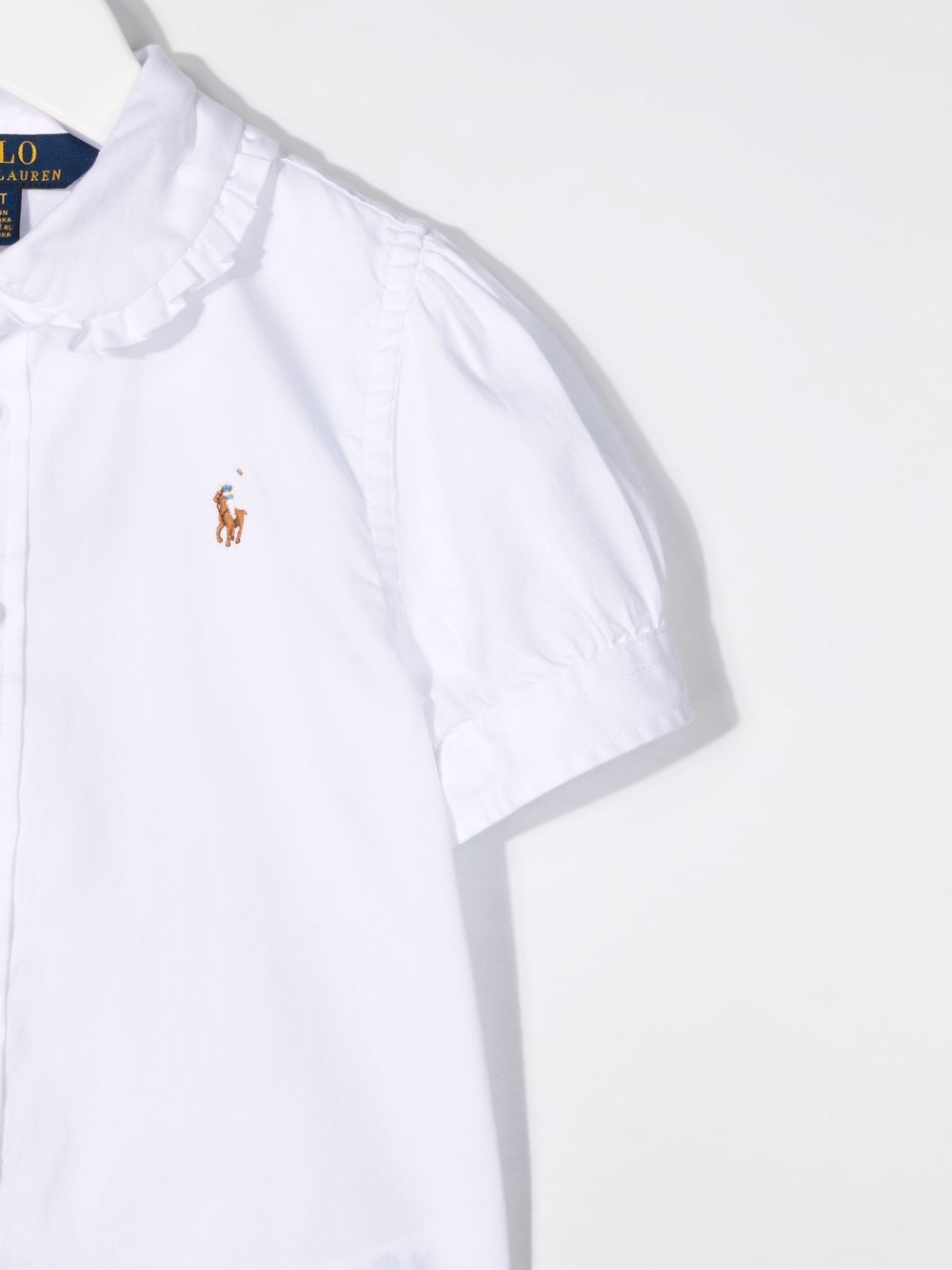 фото Ralph lauren kids рубашка polo pony с оборками