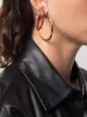 Panconesi double hoop earrings