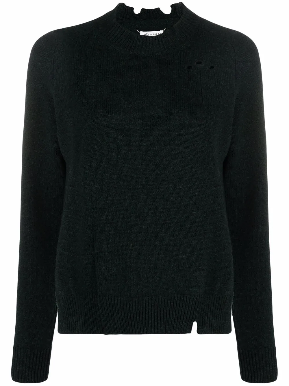 Image 1 of Maison Margiela distressed-effect jumper