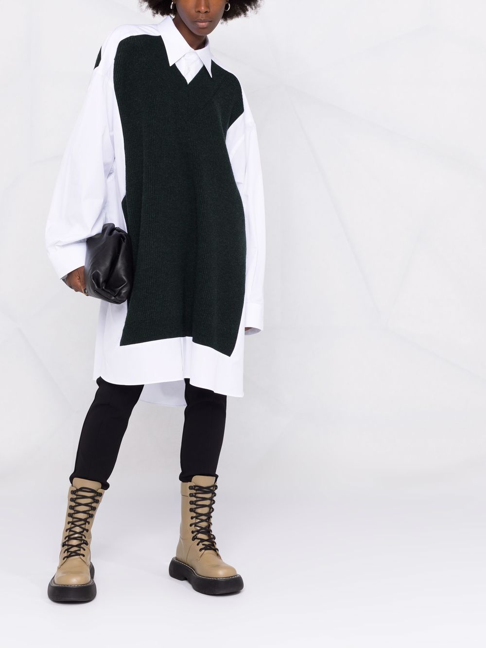 【定価16.4万】メゾン マルジェラ オーバーサイズ シャツ ワンピース ドレス60cm状態