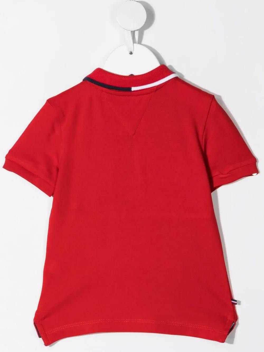 фото Tommy hilfiger junior рубашка поло в стиле колор-блок с короткими рукавами