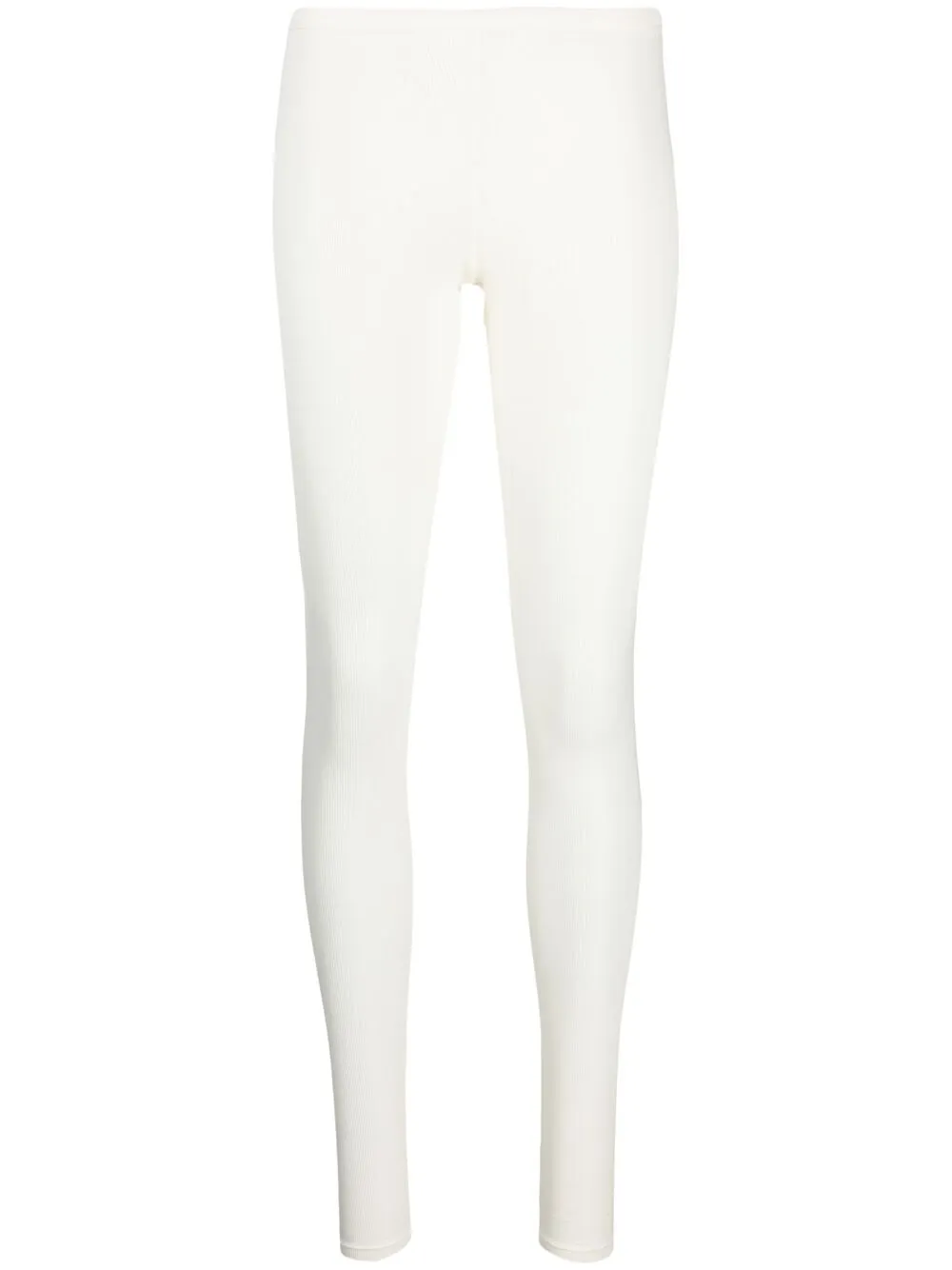 

Maison Close leggins tejidos de canalé - Neutro