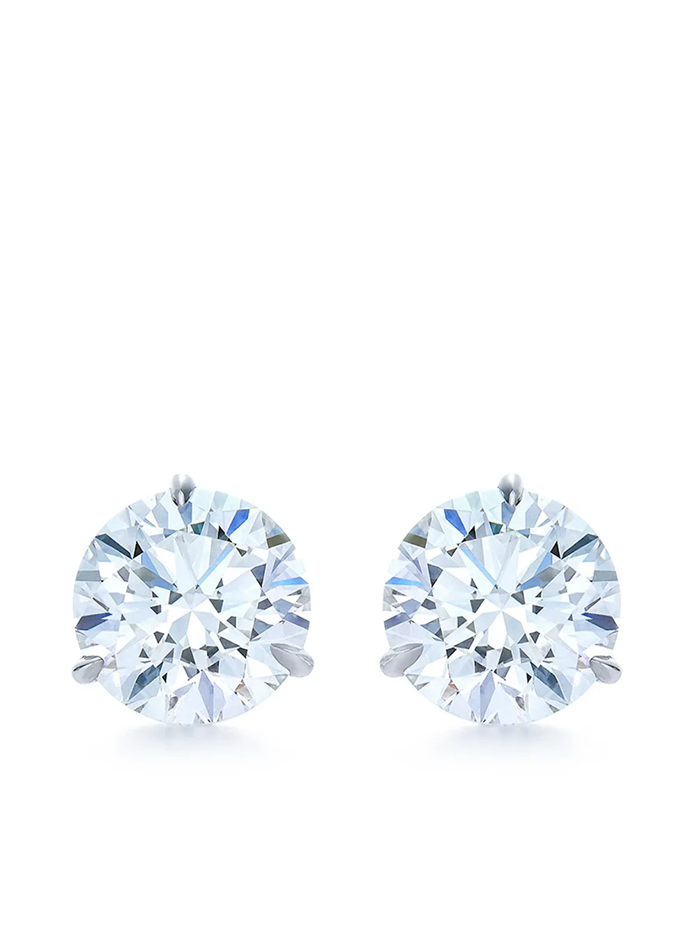 KWIAT платиновые серьги-гвоздики с бриллиантами