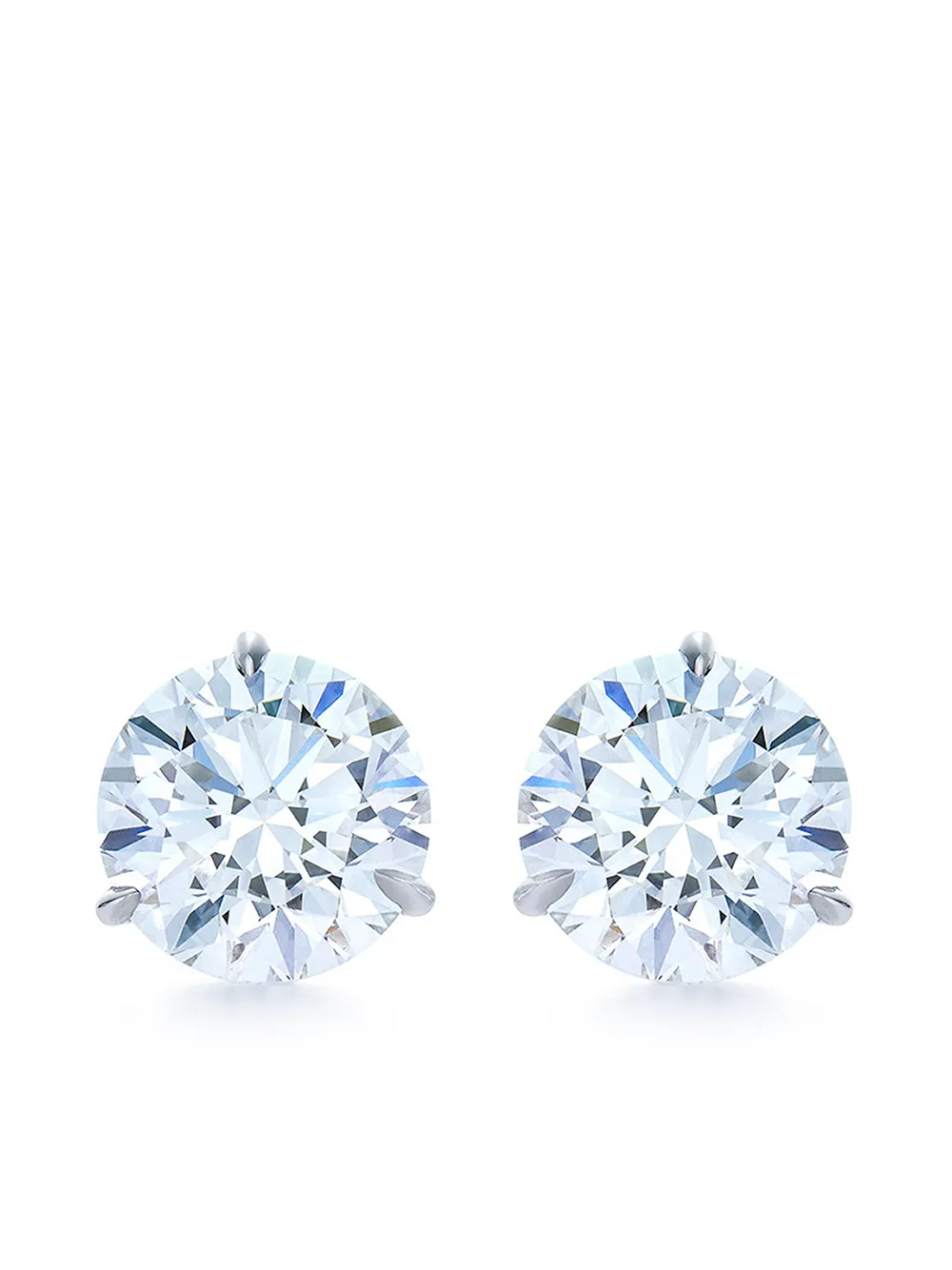 KWIAT платиновые серьги-гвоздики с бриллиантами