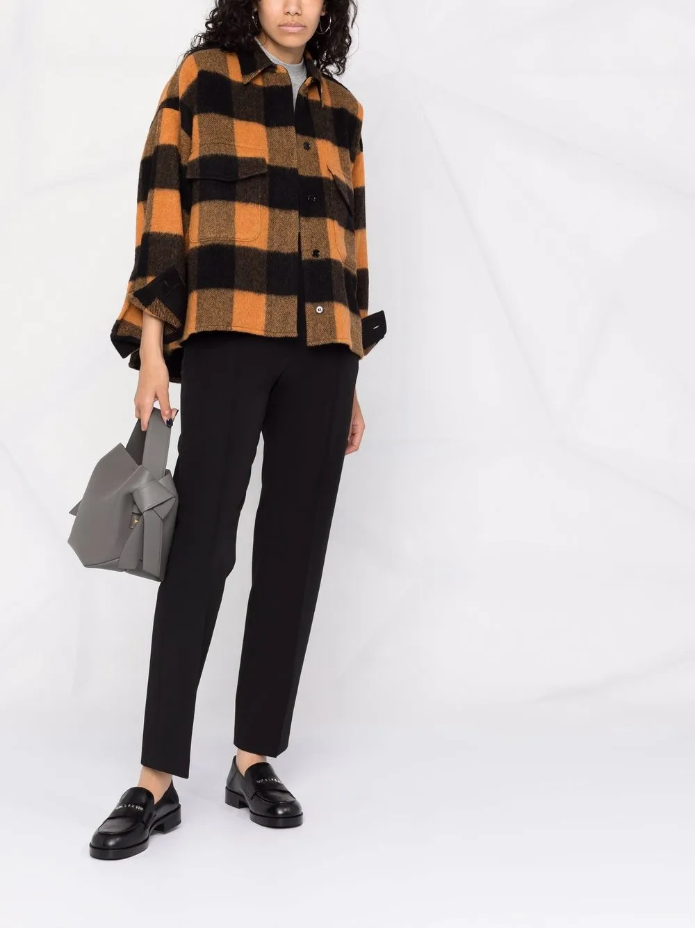 MM6 Maison Margiela Cropped jack - Oranje