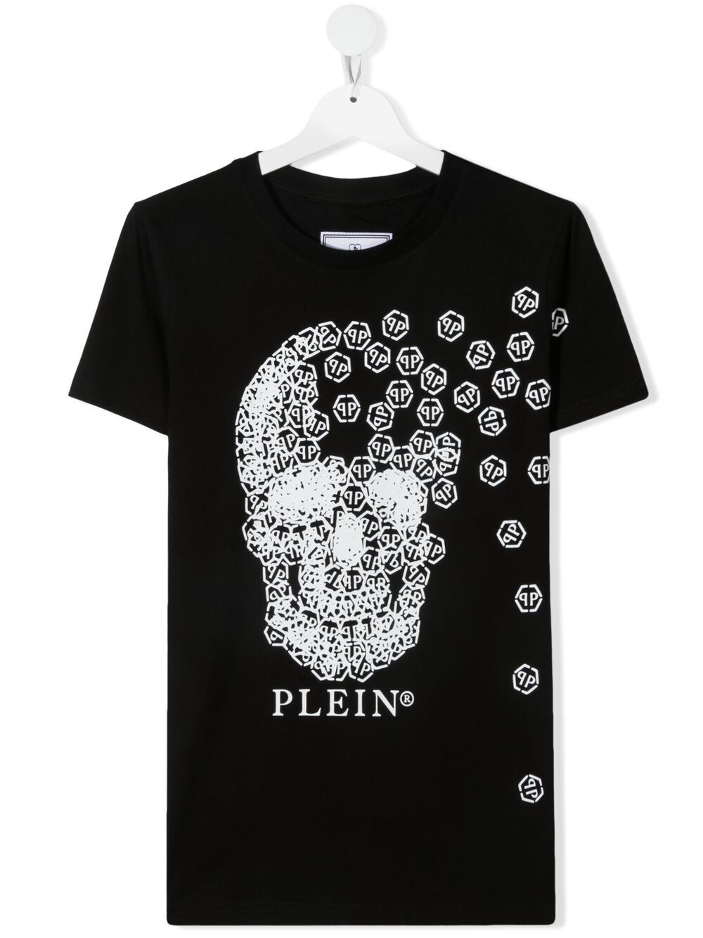 фото Philipp plein junior футболка с принтом skull