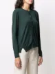 Roberto Collina asymmetric cotton cardigan