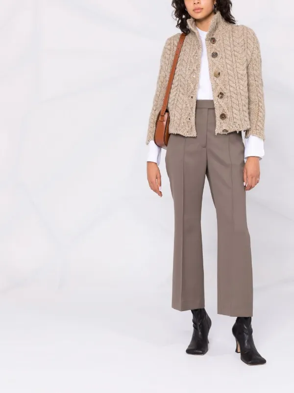 Maison Margiela chunky-knit Wool Cardigan - Farfetch