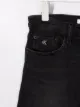 Calvin Klein Kids embroidered-logo denim shorts