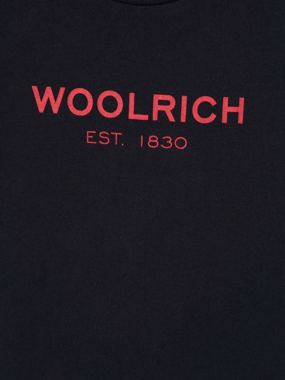 фото Woolrich kids футболка с логотипом