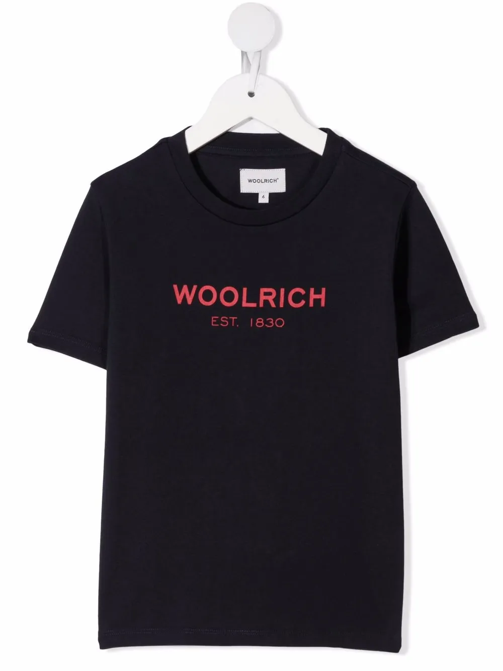 фото Woolrich kids футболка с логотипом