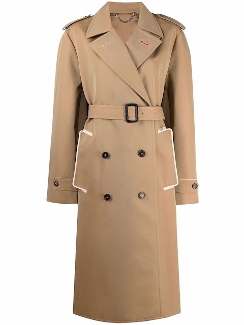 Maison Margiela double-breasted trench coat