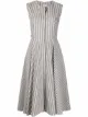Imagen 1 de Woolrich vestido a rayas verticales