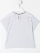 Image 2 of Brunello Cucinelli Kids metallic-bead collar T-shirt