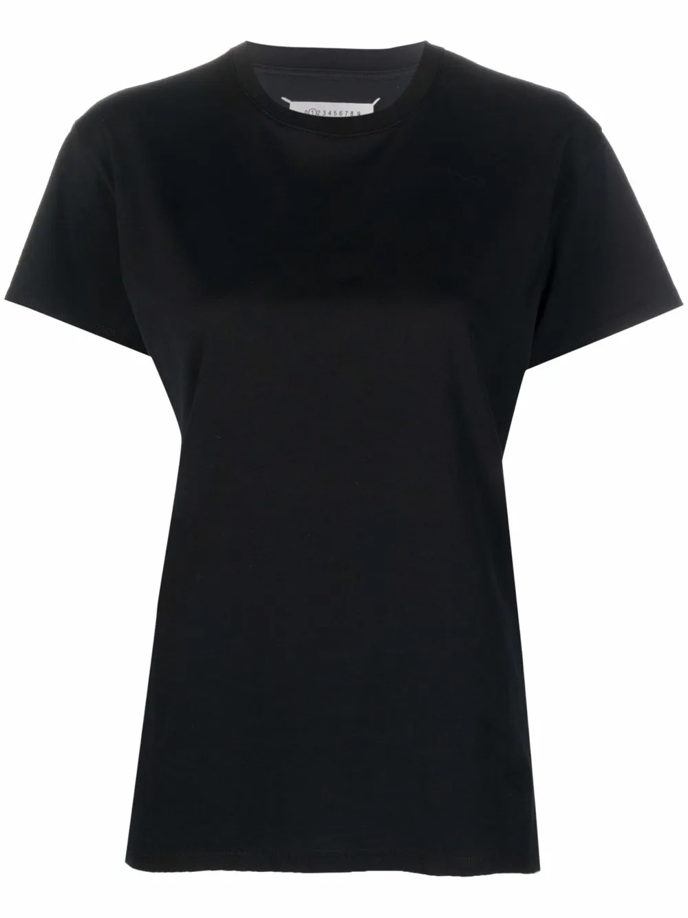 

Maison Margiela playera con detalle de cuatro costuras - Negro