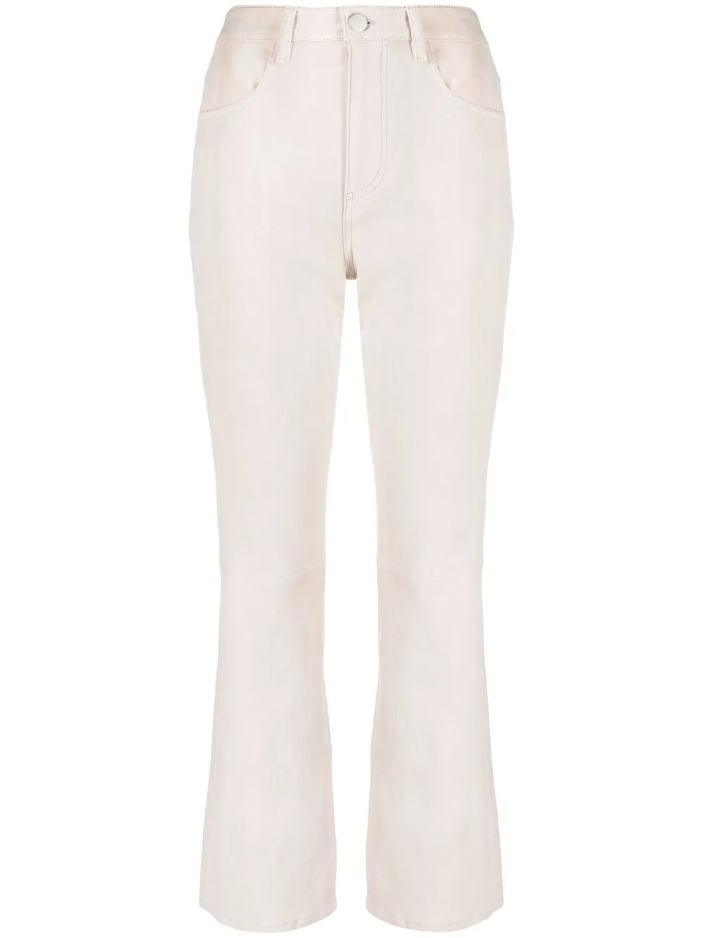 

Closed high-waisted cropped jeans - Neutrals