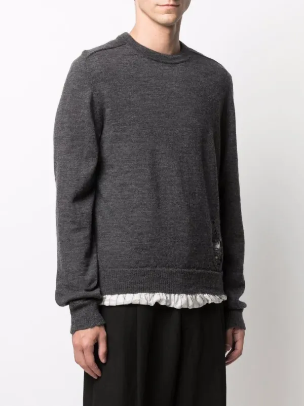 Maison Margiela Anonymity Of The Lining Knit Jumper - Farfetch