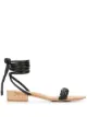 Image 1 of Gianvito Rossi woven open-toe sandals