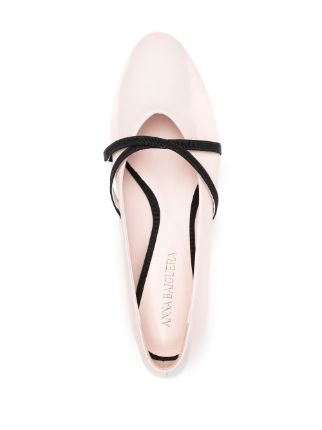 Annaflex strappy ballerina shoes展示图