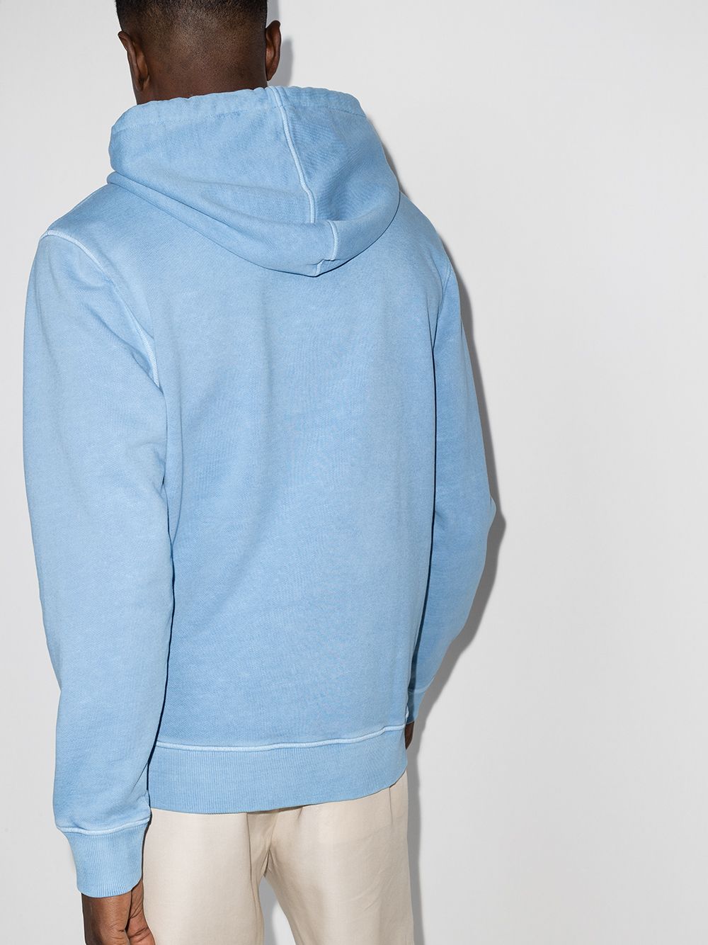 фото Orlebar brown vero cotton-linen blend drawstring hoodie