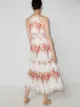 ZIMMERMANN Mae tiered pleated dress