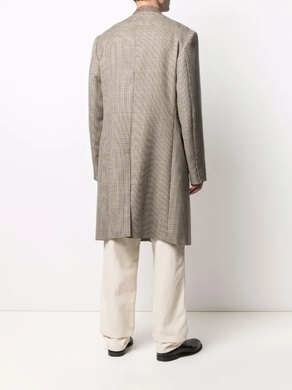 Maison margiela houndstooth on sale coat