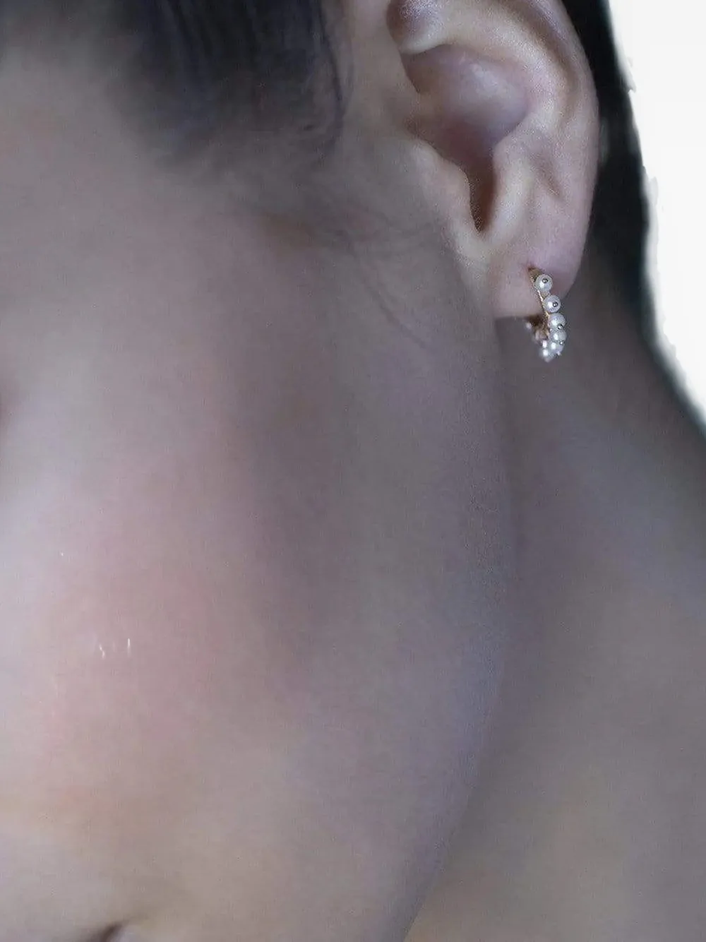 MARIA TASH ダイヤモンド ピアス 18Kローズゴールド - ピンク MARIA TASH ダイヤモンド ピアス 18Kローズゴールド - ピンク